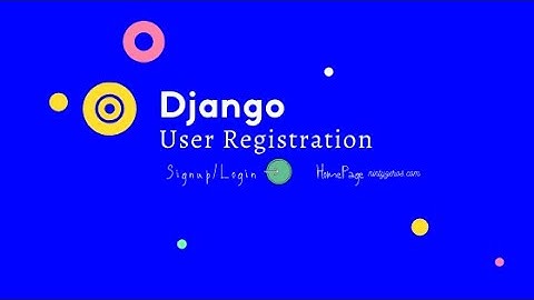 How to authenticate users through Email verification in Django