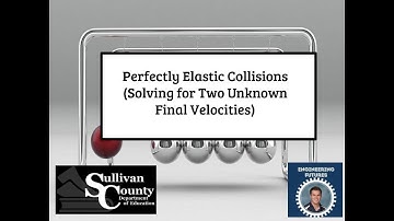 Perfectly Elastic Collision (Solving for 2 Final Velocities)