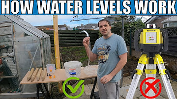 How to use a water level - 3 different types of water level