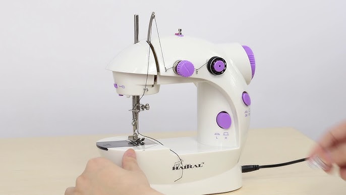 Portable Hand Battery Operated Mini Sewing Machine CS-101B – Video