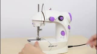 How to operate mini sewing machine - HAITRAL sewing machine