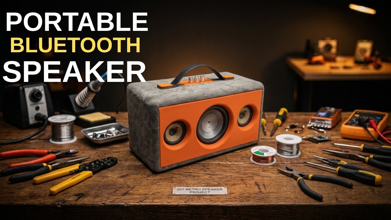 How to Build a DIY Premium Bluetooth Speaker - YouTube
