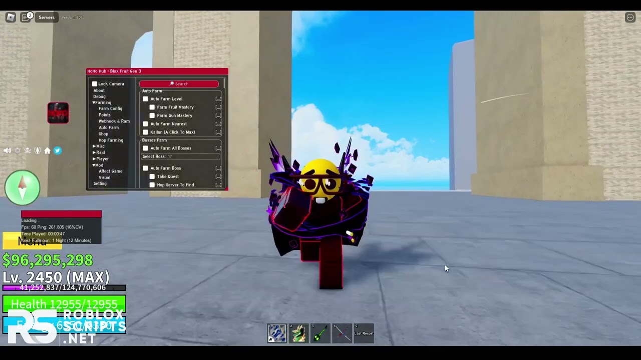 BLOX FRUITS SCRIPT  AUTOFARM / Auto Raid / Sniper Auto Farm 