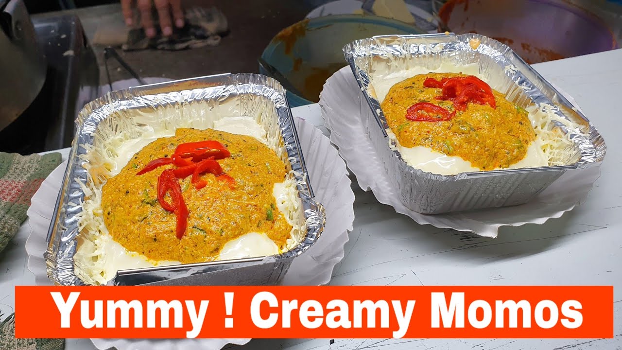 Unique Indian Cheesy Momos || Uncle Momos @ Surat City || Street Food India | Tasty Street Food