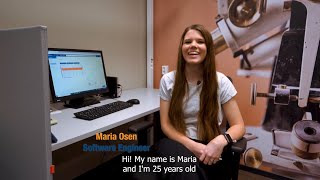 We are Devico - Meet Maria, one of our Software engineers
