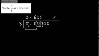 GCSE Maths - Short Division - The Bus Stop Method (Dividing) Linear Higher and Foundation AQA