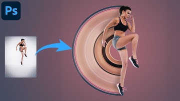 Circle Pixel Stretch Effect (Photoshop Manipulation 3)