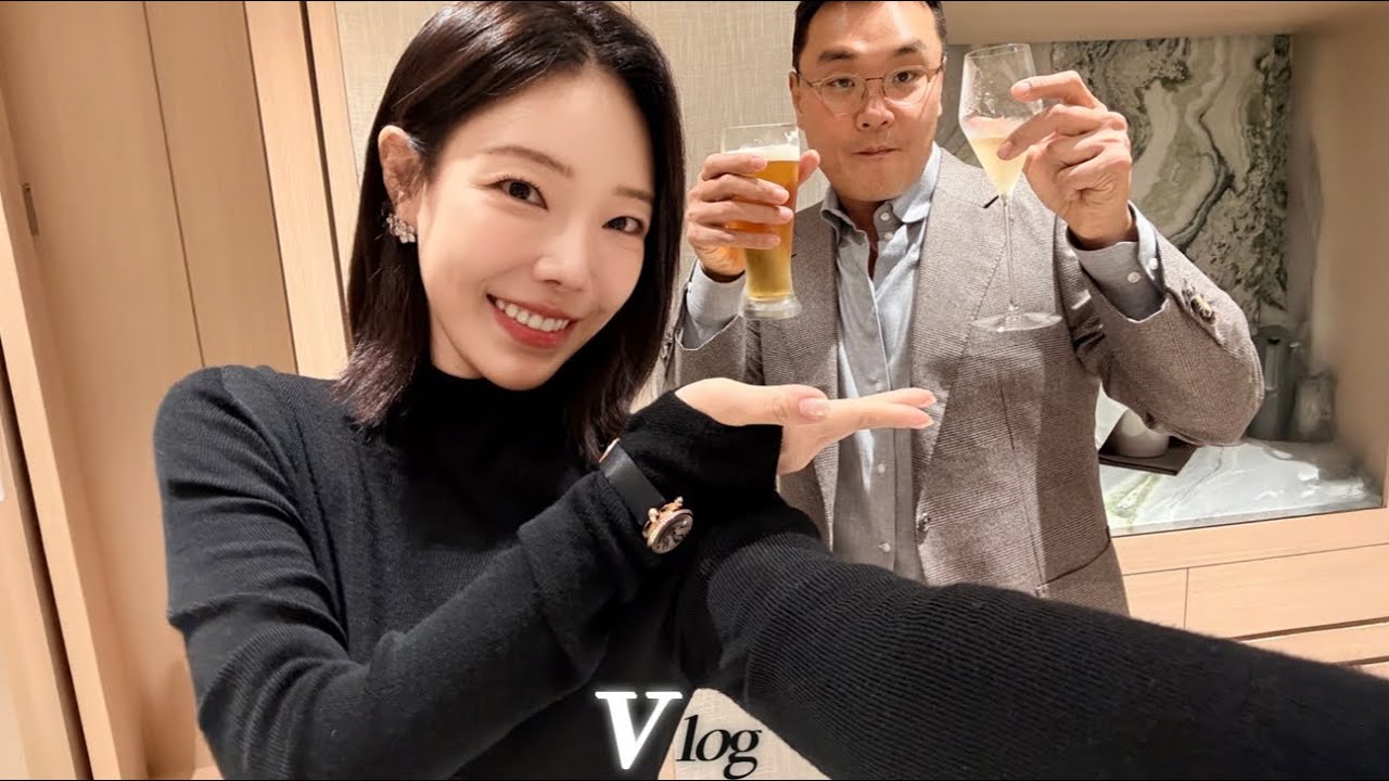 Vlog 🩶 삼원가든 별채 오프닝 ⛲️| 진짜 맛있어! 새우 올리브 파스타 레시피 🍝| 두돌 아기랑 즐거운 한주 브이로그 🛼