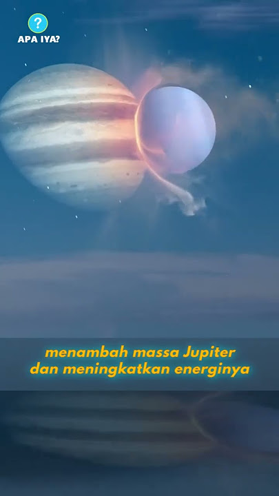 KALO JUPITER MENELAN SEMUA PLANET DI TATA SURYA!