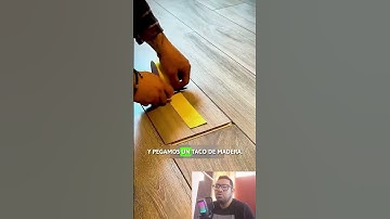 ✅¡Truco fácil para unir pisos laminados sin esfuerzo!