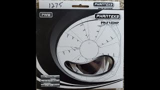 Phanteks PH-F140HP 1300 RPM PWM Fan Review, Pt 1