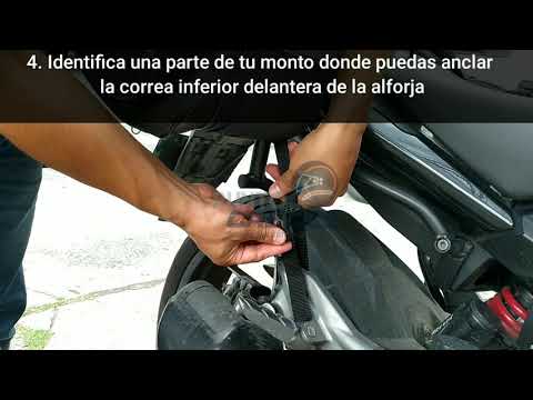 👉COMO INSTALAR ALFORJAS EN MOTO/🛵 MEJORES IDEAS!! De forma sencilla en  casa🏠🛠️ 