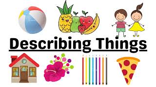 Celebrity Describing Things// How to describe things// Adjectives Profile