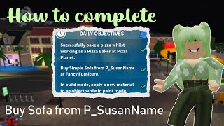 Buy Simple Sofa from P_SusanName at Fancy Furniture in Bloxburg Roblox