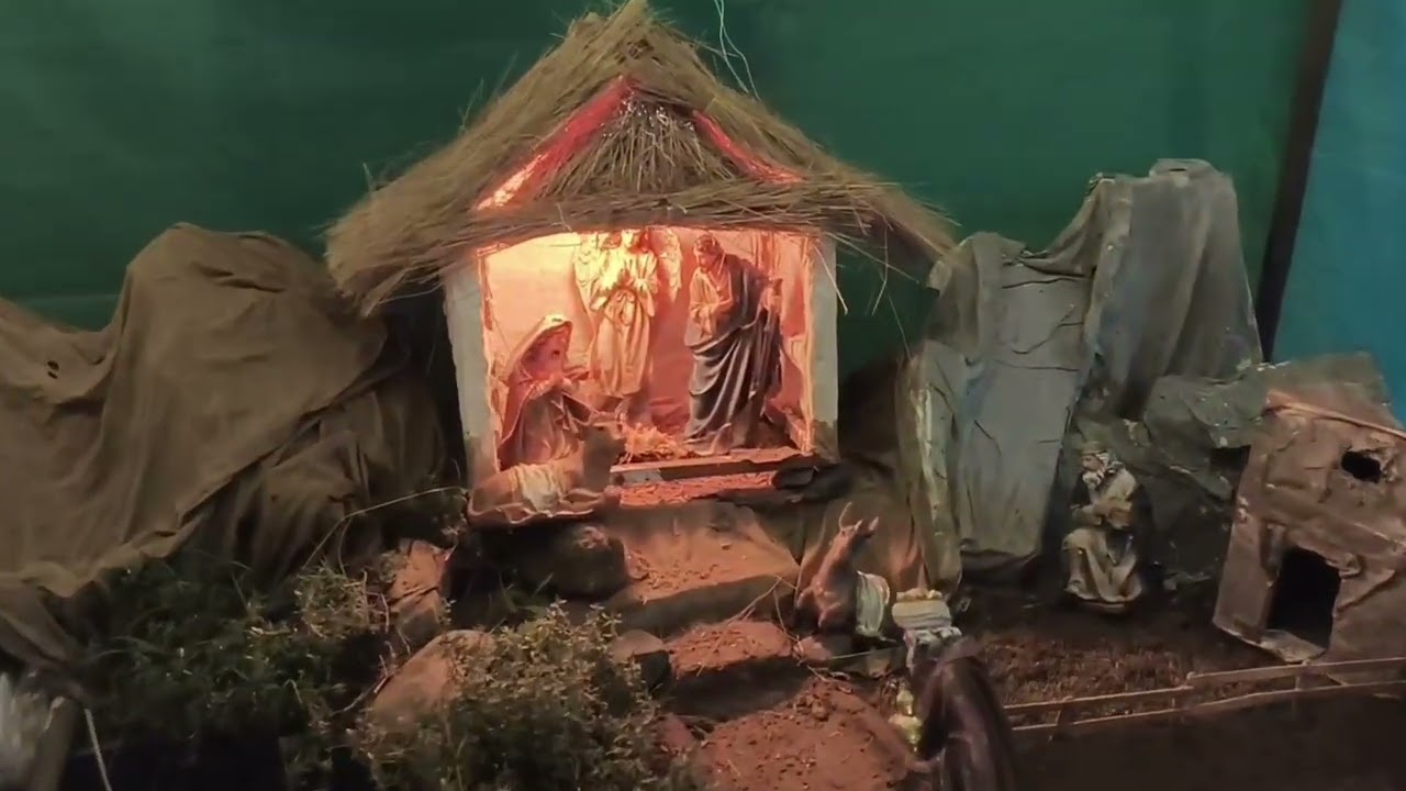 Christmas Nativity Crib at Salgaon, Kudal 