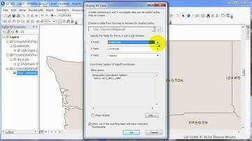 ArcGIS 10 - ArcMap - Importing Points