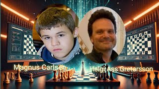 Magnus Carlsen's Astounding Bishop Sacrifice Triggers Next-Move Checkmate on Gretarsson!