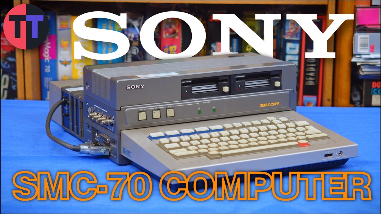 Sony's First Computer - The SMC-70 from 1982 - YouTube