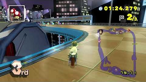 Mario Kart Wii (Fusion) Custom Tracks - Mirror (1 Player) #098 with Baby T