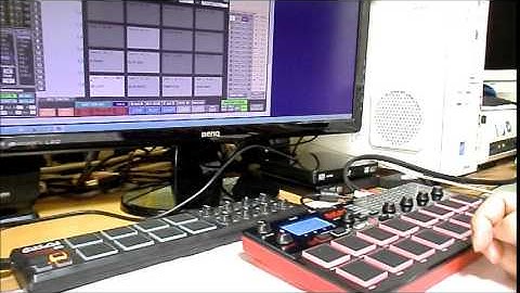 AKAI MPX16 & JJ-Sequencer (Track mute)