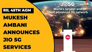 RIL AGM: Jio 5G To Roll Out In Key Cities By Diwali, Reliance Commits Rs. 2 Lakh Crore Investment