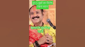 😯इन 5 वृक्षों का रखना विशेष ध्यान#pradeepmishra #upay #trending #status#pradeepmishrajikeupay #viral