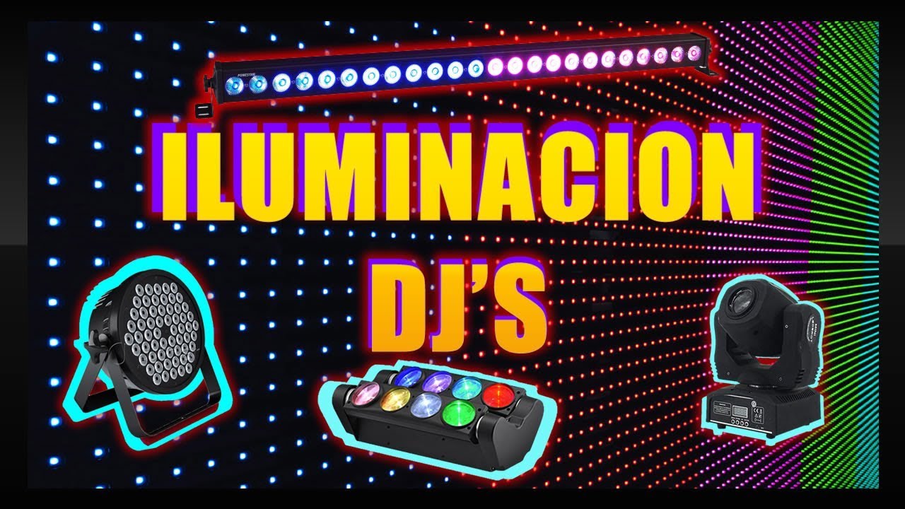 Dj Gig Log #6 Iluminacion para DJs o Fiestas