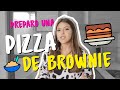 PREPARO UNA PIZZA DE BROWNIE | IGNACIA ANTONIA 👑