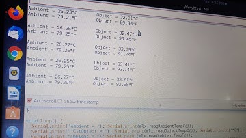 Testing MLX90614KSF Temperature Sensor