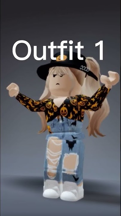 Good roblox outfits for 🎃part 1 - YouTube