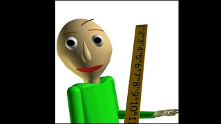 Baldi's Basics (PART 2) - Ruler And One Of The School Rules