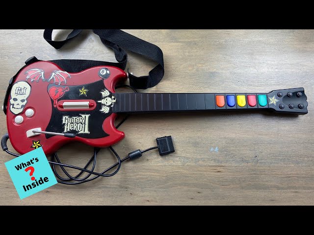 What's Inside of a Guitar Hero Guitar - YouTube