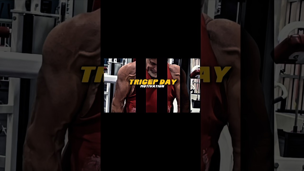 TRICEP DAY MOTIVATION #motivation #workout #triceps