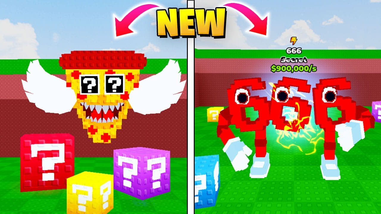 ROBLOX Break a Lucky Block Brainrots FUNNY MOMENTS - Roblox Brainrot Game (MEMES) #1