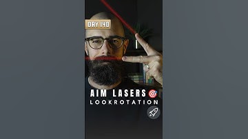 Day 140: Unity Shooting Tutorial | Aim Lasers at Mouse Cursor