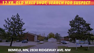 17-Yr. Old Male Shot, Search For Suspect In Bemidji, Minnesota