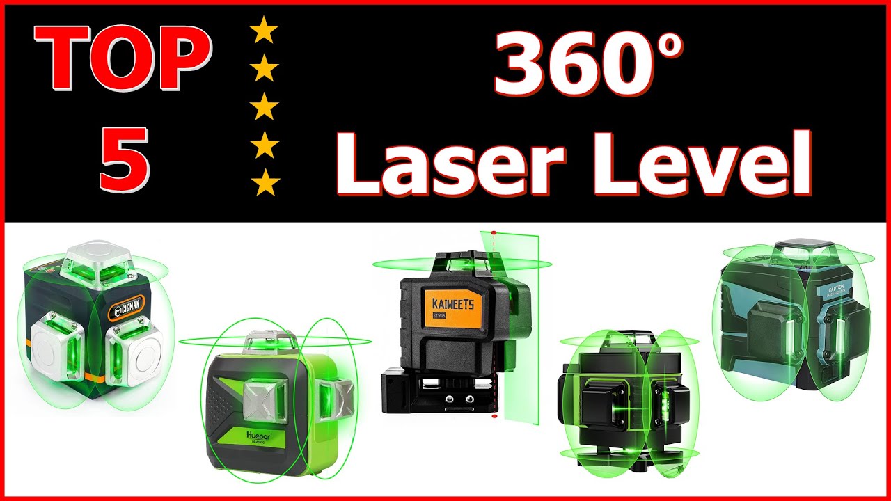 🌟 360 Green Laser Levels 2022 | CIGMAN CM701, Huepar 603CG, KAIWEETS KT360B, ELIKLIV, WESCO 8912K