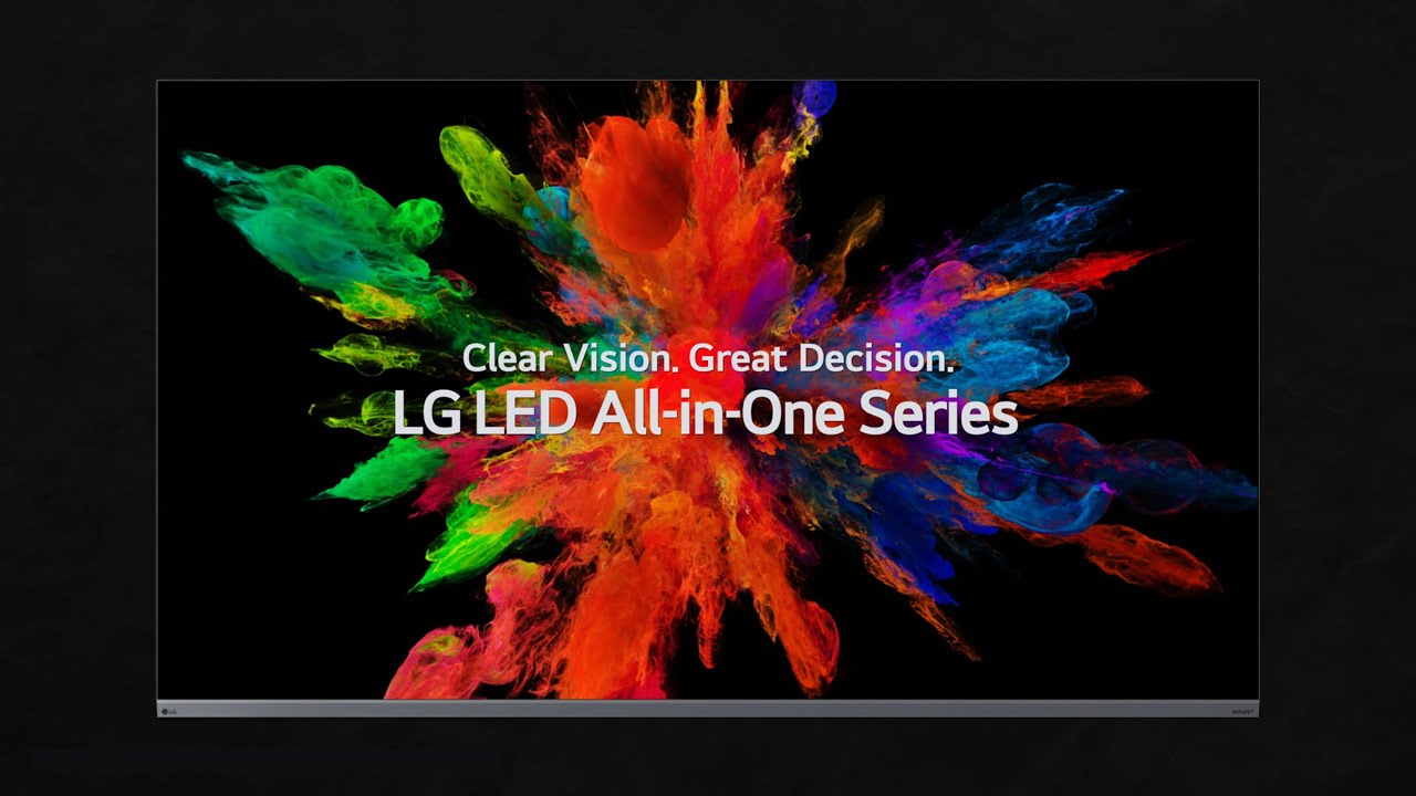 Clear Vision Great Decision LG LED All in One Series