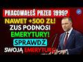 🚨 ZUS Podnosi Emerytury! Pracowałeś Przed 1999? Sprawdź Nowe Przeliczenie i Podwyżki