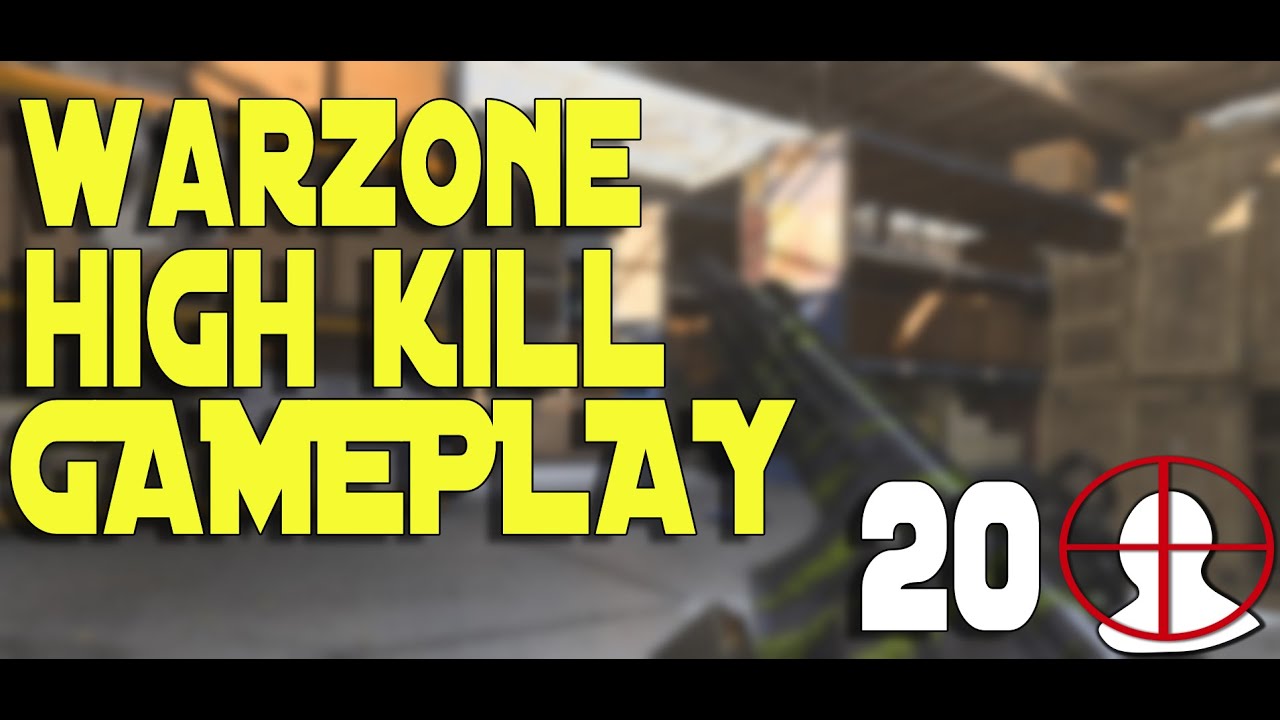 My first 20 kill game in Warzone! - YouTube