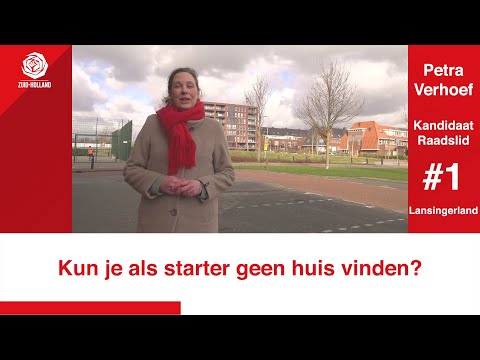 Meer betaalbare woningen? Stem PvdA in Lansingerland!