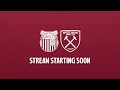 Grimsby Town U18 v West Ham United U18 | FA Youth Cup | Live Match