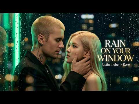 Justin Bieber x ROSÉ – RAIN ON YOUR WINDOW 🌧️💔 | Emotional Pop Ballad