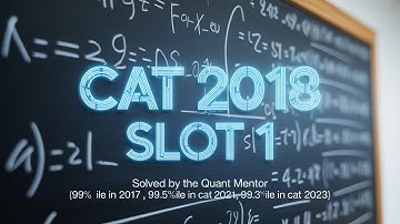CAT 2018 Slot 1 Question & Answers - 7 : Weighted Average #catpyqs  #catquant #cat25 #catpyqdaily
