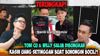 TONI CU \u0026 WILLY SALIM DIBONGKAR DI PODCAST DENSU⁉️ Kasih Uang Setinggan Buat Bohongin Bocil?!