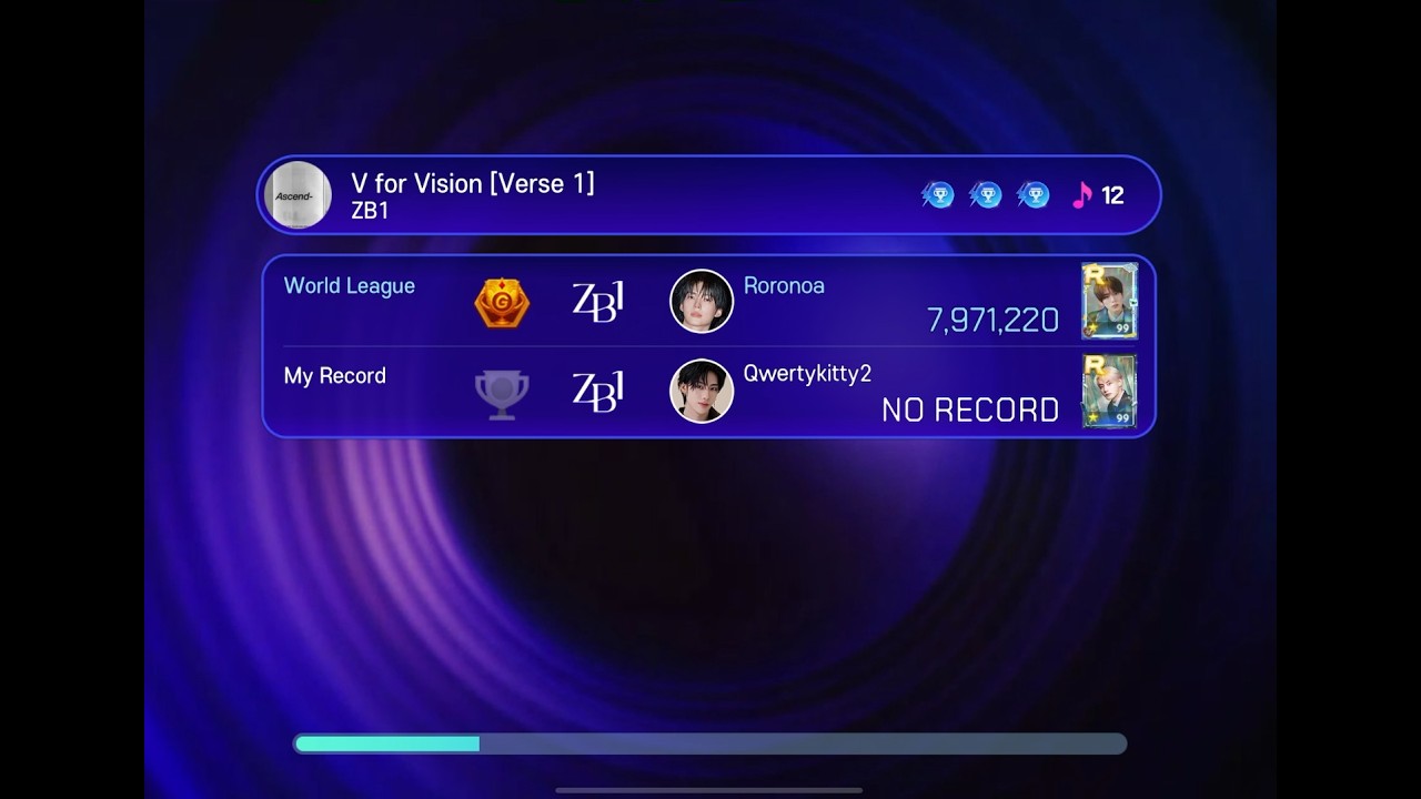 SuperStar WAKEONE] ZB1 - V for Vision [Verse 1] (L12 FSP) - YouTube
