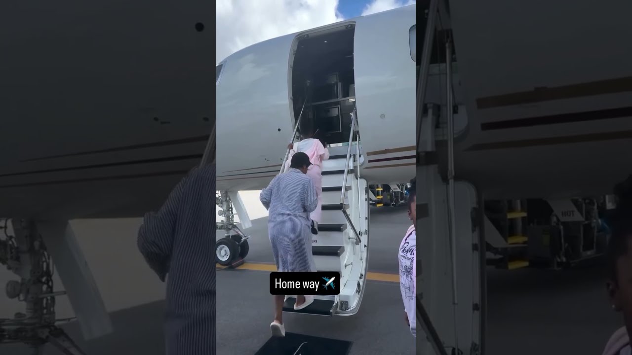 Davido And His Family Heading Back Home After Their White Wedding In Miami
