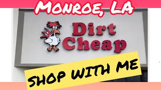 DIRT CHEAP SHOP WITH ME (Monroe, LA)| October 2023