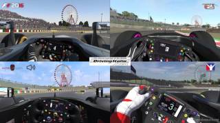 #JapaneseGP, Suzuka | F1 2016 vs rFactor 2 vs iRacing vs Automobilista | DrivingItalia.net