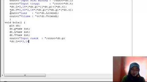 Tutorial dengan implementasi "struct,function,pointer"